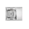 Quadron Robin 111 Zlewozmywak stalowy jednokomorowy 80x60 cm satyna HD111SAT8060L