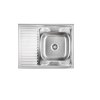 Quadron Robin 111 Zlewozmywak stalowy jednokomorowy 80x60 cm satyna HD111SAT8060P