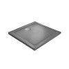 Radaway Doros C Brodzik kwadratowy 80x80 cm stone antracytowy SDRC8080-01-64S