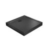 Radaway Doros C Compact Brodzik kwadratowy 90x90 cm stone czarny SDRC9090-05-54S