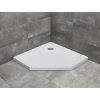Radaway Doros PT Brodzik pięciokątny 90x90 cm biały SDRPT9090-01