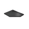 Radaway Doros PT E Brodzik pięciokątny 100x90 cm lewy stone czarny SDRPT1090-01-54SL