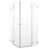 Radaway Essenza Pro White KDD Drzwi uchylne 100x200 cm lewe profile białe szkło przezroczyste 10096100-04-01L