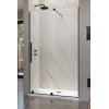 Radaway Furo Black DWJ Drzwi przesuwne wnękowe 110x200 cm prawe profile czarne szkło przezroczyste 10107572-54-01R+10110530-01-01