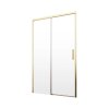 Radaway Idea Gold DWJ Drzwi prysznicowe przesuwne 130x200,5 cm lewe profile złote szkło przejrzyste 387017-09-01L