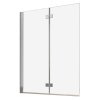 Radaway Nes PND I Parawan nawannowy składany dwuczęściowy 130x150 cm prawy 10010130-01-01R