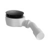 Radaway Syfon brodzikowy niski 90 mm czarny R580B