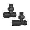 Radox Valves RX-1R Zawór kątowy soft textured metallic grey Y370HH1 VT-RX-1.003T.ZESTAW
