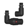 Radox Valves RX-2T Zawór termostatyczny lewy soft textured metallic grey Y370HH1 VT-RX-2T.003T.OS.L