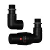 Radox Valves RX-2T Zawór termostatyczny prawy textured black 9005T VT-RX-2T.002T.OS.P
