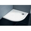 Ravak Galaxy Pro Flat Elipso 90 Brodzik p&oacute;łokrągły 90x90x3 cm konglomeratowy biały XA237711010