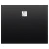 Riho Basel Brodzik prostokątny 100x90x4,5 cm, czarny mat DC2417/D005020304