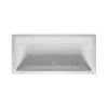 Riho Rethink Cubic Wanna prostokątna 190x80 cm z napełnianiem przez przelew biały połysk B108013005