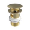 Roca Aqua Korek do umywalki klik klak PVD brushed gold z powłoką Everlux A5054015VA