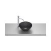 Roca Bol Umywalka nablatowa 35 cm czarny mat A32787L080