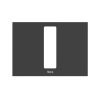 Roca Duplo S Panel przycisku spłukującego PS4 czarny mat A890521306