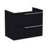 Roca Ella Szafka podumywalkowa 78,5x44,6x63,5 cm czarny mat A857770532