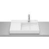 Roca Horizon Umywalka nablatowa 60x42 cm prawa biały połysk A32727400B
