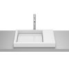 Roca Horizon Umywalka wpuszczana w blat 60x38 cm lewa biały połysk A32727500B