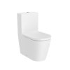 Roca Inspira Toaleta WC kompaktowa 64,5x37,5 cm Rimless bez kołnierza biały mat A342526620	