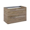 Roca Kwadro Szafka podumywalkowa 79,8x38,4x53 cm dąb Canela A857970808