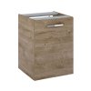 Roca Kwadro Szafka łazienkowa boczna 39,8x38,4x53 cm z koszem cargo dąb Canela A857973808