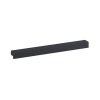 Roca Kwadro Uchwyt do szafki łazienkowej bocznej 40 cm czarny mat A817029485