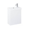 Roca Mini-N Unik Zestaw szafka podumywalkowa 45x24,9x49,6 cm + umywalka meblowa biały A852445806