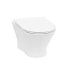 Roca Nexo Toaleta WC podwieszana 53,5x36 cm Rimless bez kołnierza z deską wolnoopadającą Slim biała A34H64L000