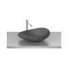 Roca Ohtake Umywalka nablatowa 62,5x38,5 cm czarny mat A327A1P080