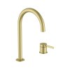Roca Ona Bateria umywalkowa wysoka PVD brushed gold z powłoką Everlux A5A389EVA0