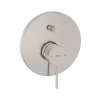 Roca Ona Bateria wannowo-prysznicowa podtynkowa PVD inox z powłoką Everlux A5A0B9ESM0