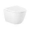 Roca Ona Toaleta WC podwieszana krótka 48x36 cm Rimless bez kołnierza biała A346688000
