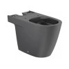 Roca Ona Toaleta WC stojąca Rimless bez kołnierza kompakt czarny mat A342687080