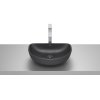 Roca Optica Umywalka nablatowa 40x30 cm czarny mat A327C10080