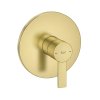 Roca Targa Bateria prysznicowa podtynkowa PVD brushed gold z powłoką Everlux A5A2B5FVA0