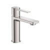 Roca Targa Bateria umywalkowa Cold Start bez korka PVD inox z powłoką Everlux A5A325FSM0