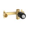 Roca Targa Element podtynkowy do baterii umywalkowej czarny mat A5E3503NB0