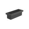 Roca Tempo Pojemnik nablatowy 30x11 cm titanium black A817028CN0