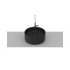 Roca Terra Umywalka nablatowa 30 cm czarny mat A32787U080