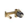Roca Universal Element podtynkowy do baterii umywalkowej czarny A5252206CN