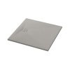 Ronal Calce Brodzik kwadratowy 80x80 cm szary beton W31Q08014