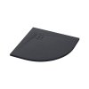 Ronal Calce Brodzik półokrągły 80x80 cm antracyt W31R5508017