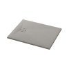 Ronal Calce Brodzik prostokątny 130x90 cm szary beton W31AS13009014