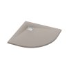 Ronal Dune Brodzik półokrągły 80x80 cm len W32R5508015