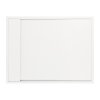 Ronal Rug Brodzik prostokątny 100x90 cm biały mat W30AS10009009