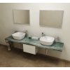 Sapho Avice Blat pod umywalkę 170x49,5 cm aquamarine AV176