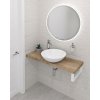Sapho Avice Blat pod umywalkę 70x36 cm dąb Rover AV0764