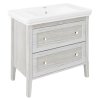 Sapho Cross Szafka podumywalkowa 85x47x81 cm starobiała CR291