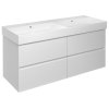Sapho Filena Szafka podumywalkowa 118x43x51,5 cm biały mat FID1212W